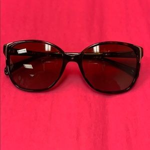 Prada POLARIZED square frame sunglasses